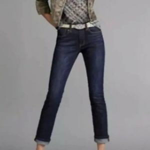 CABI jeans straight leg low rise size 2